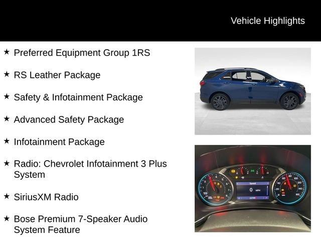 2023 Blue Glow Metallic Chevrolet Equinox