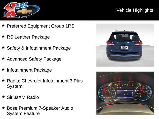 2023 Blue Glow Metallic Chevrolet Equinox