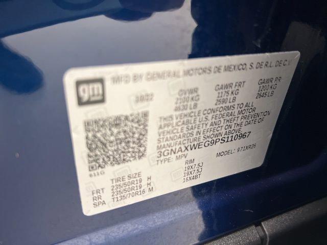 2023 Blue Glow Metallic Chevrolet Equinox
