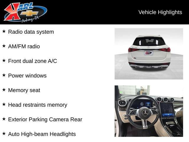 used 2023 Mercedes-Benz GLC 300 car, priced at $41,485