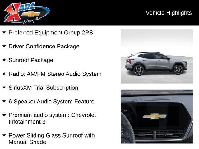 new 2026 Chevrolet Trax car, priced at $28,085