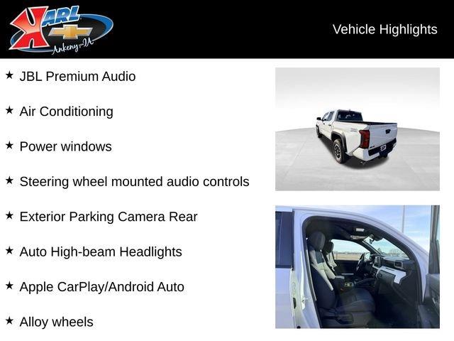 used 2024 Toyota Tacoma car, priced at $39,987