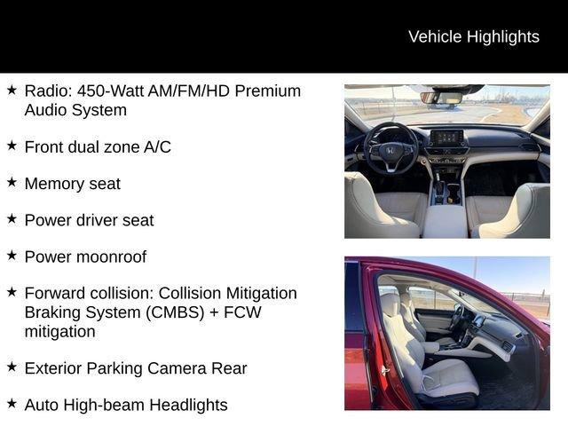 used 2019 Honda Accord car, priced at $18,987