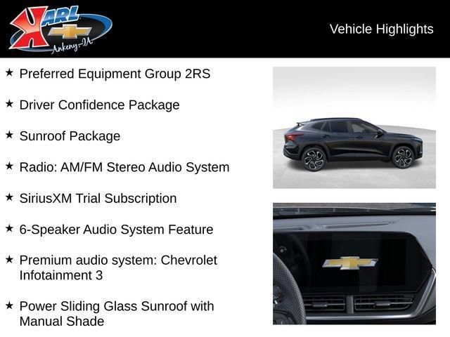 new 2026 Chevrolet Trax car, priced at $28,085