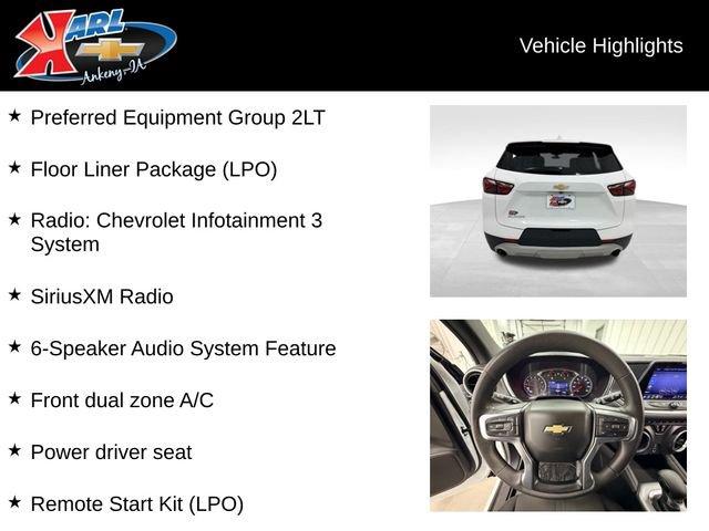 used 2021 Chevrolet Blazer car, priced at $21,485