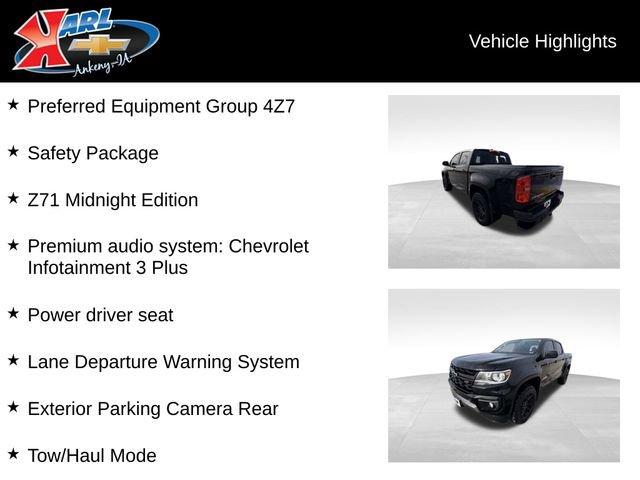 used 2021 Chevrolet Colorado car, priced at $27,485