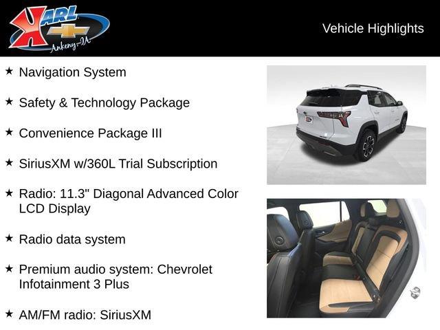 new 2026 Chevrolet Equinox car, priced at $38,005