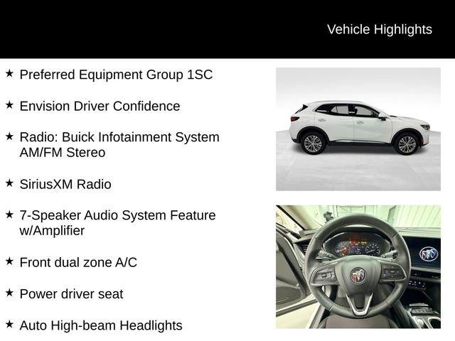 used 2023 Buick Envision car, priced at $22,485