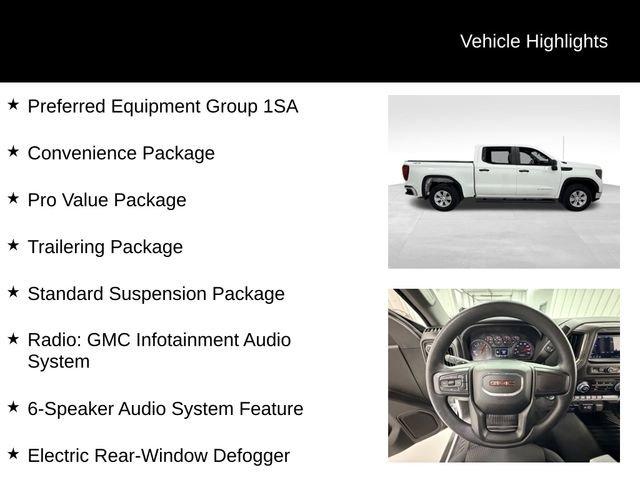 used 2025 GMC Sierra 1500 car, priced at $43,547