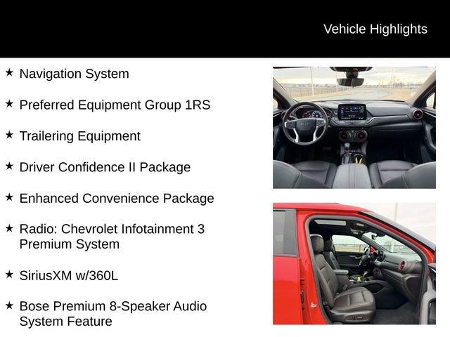 used 2023 Chevrolet Blazer car, priced at $32,485