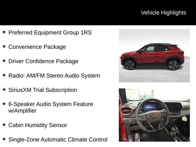new 2026 Chevrolet TrailBlazer car, priced at $34,280