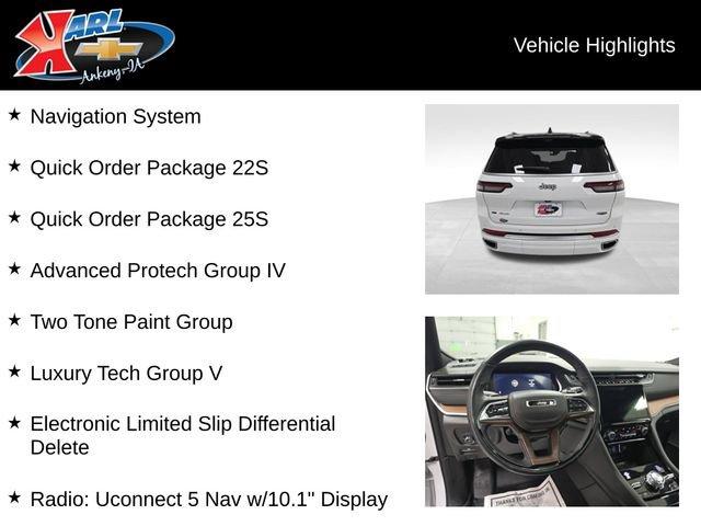 used 2022 Jeep Grand Cherokee L car, priced at $41,987