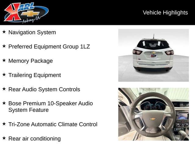 used 2017 Chevrolet Traverse car, priced at $13,987