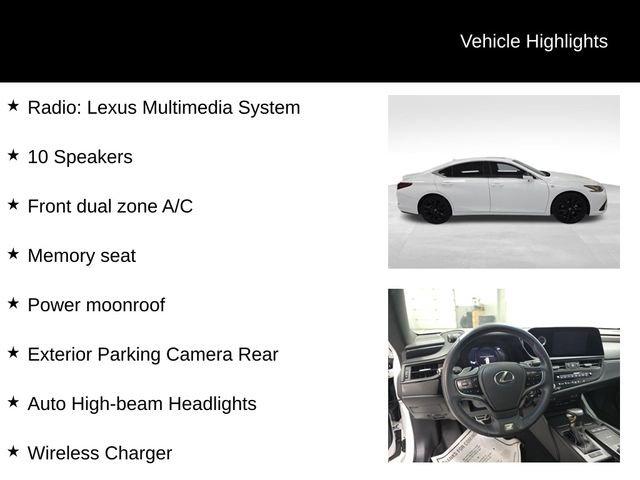 used 2022 Lexus ES 350 car, priced at $36,987