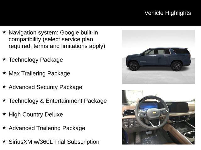 new 2026 Chevrolet Suburban car, priced at $95,799