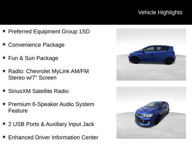 used 2018 Chevrolet Sonic car, priced at $11,987