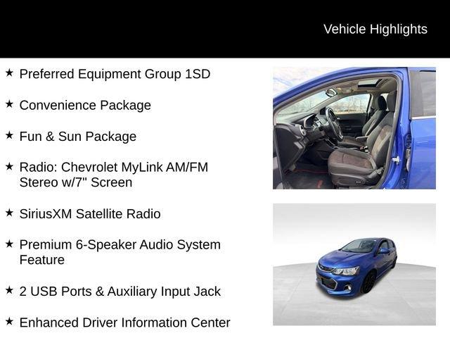 used 2018 Chevrolet Sonic car, priced at $11,987