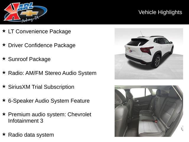 new 2026 Chevrolet Trax car, priced at $25,124