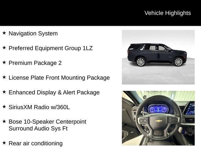 used 2023 Chevrolet Tahoe car, priced at $60,987