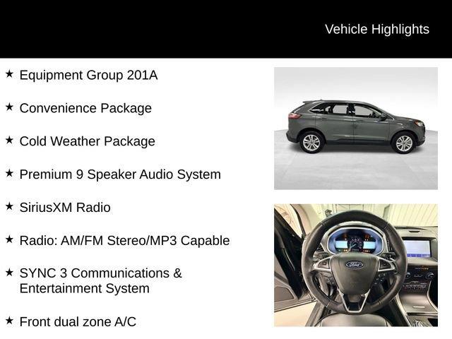 used 2020 Ford Edge car, priced at $18,485