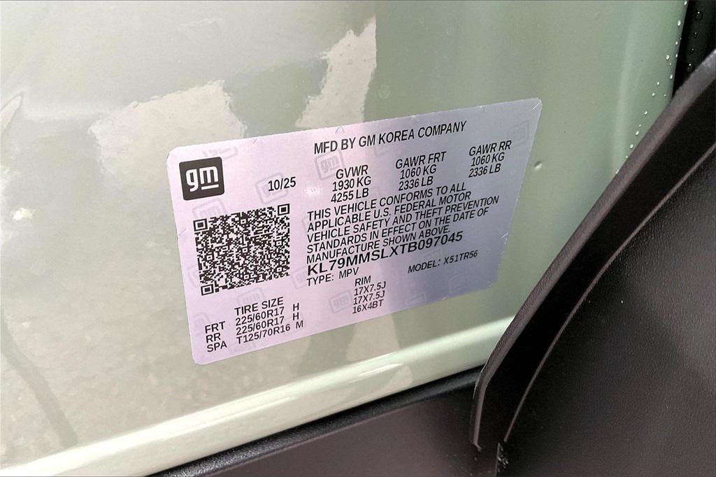 new 2026 Chevrolet TrailBlazer car, priced at $22,771