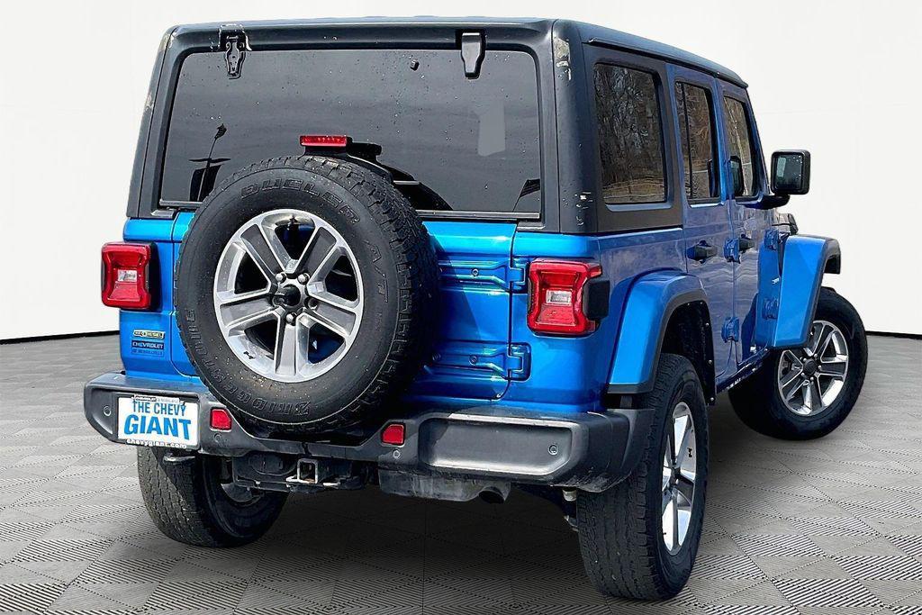 used 2021 Jeep Wrangler Unlimited car, priced at $29,030