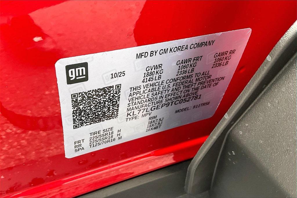 new 2026 Chevrolet Trax car, priced at $24,747