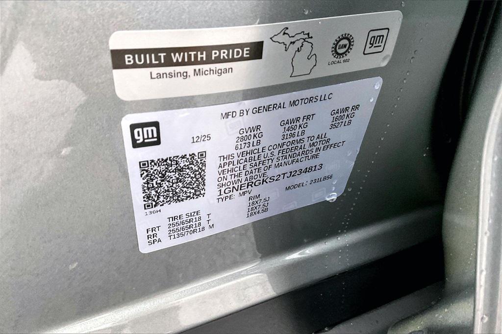 new 2026 Chevrolet Traverse car, priced at $40,402