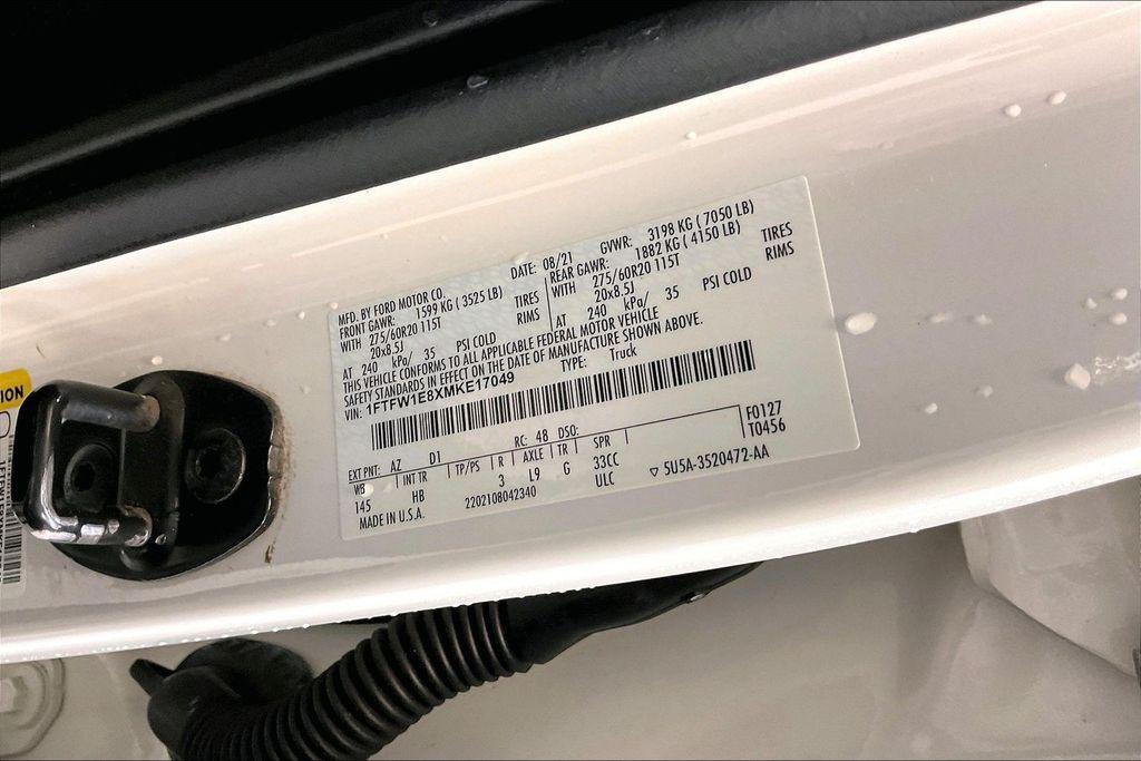 used 2021 Ford F-150 car, priced at $28,870