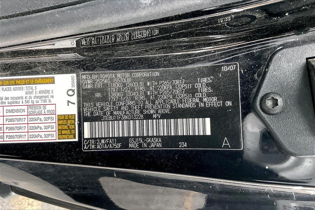 used 2008 Toyota FJ Cruiser car, priced at $13,600