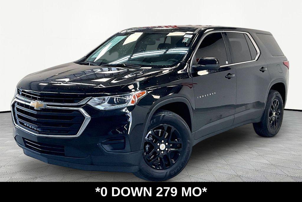used 2021 Chevrolet Traverse car, priced at $17,444