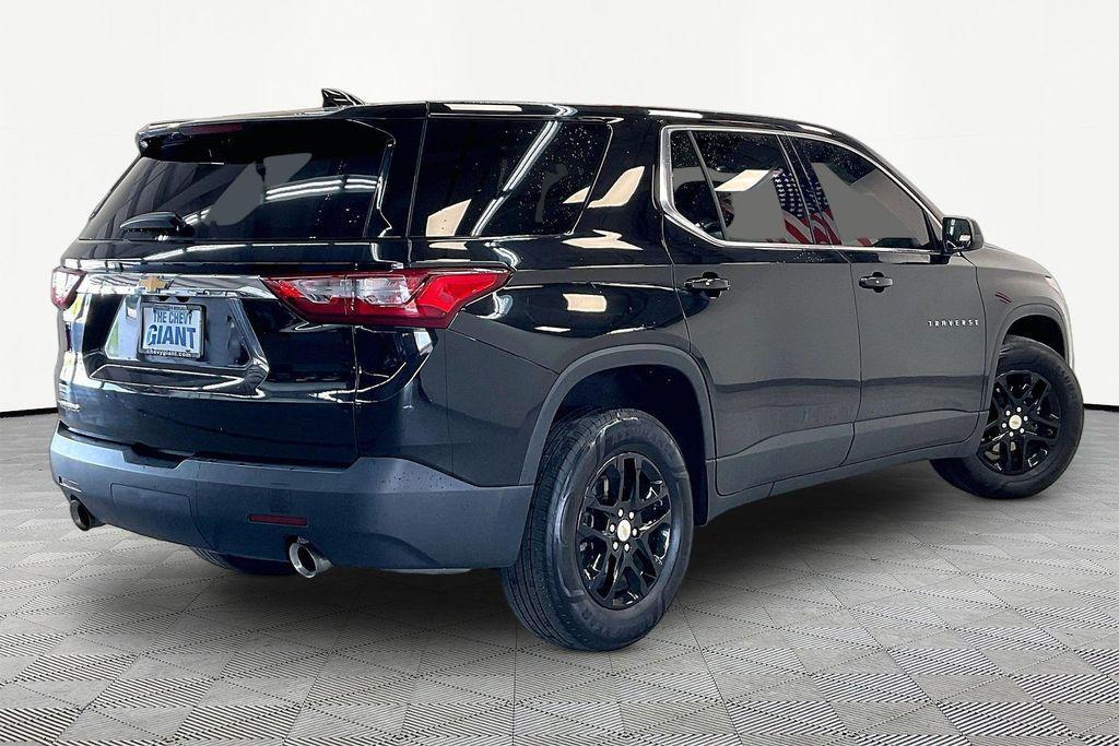 used 2021 Chevrolet Traverse car, priced at $17,444