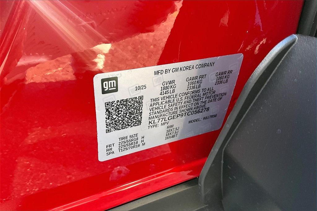 new 2026 Chevrolet Trax car, priced at $24,245