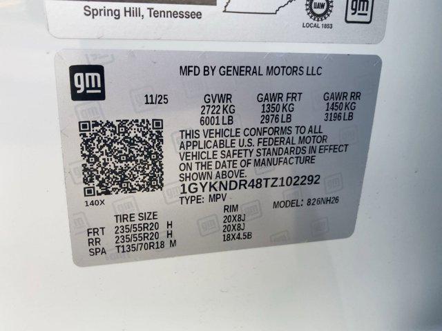 new 2026 Cadillac XT5 car, priced at $60,004
