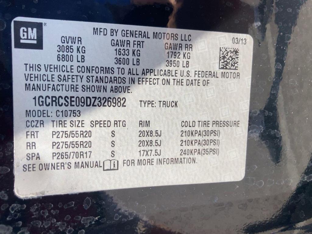 used 2013 Chevrolet Silverado 1500 car, priced at $13,498