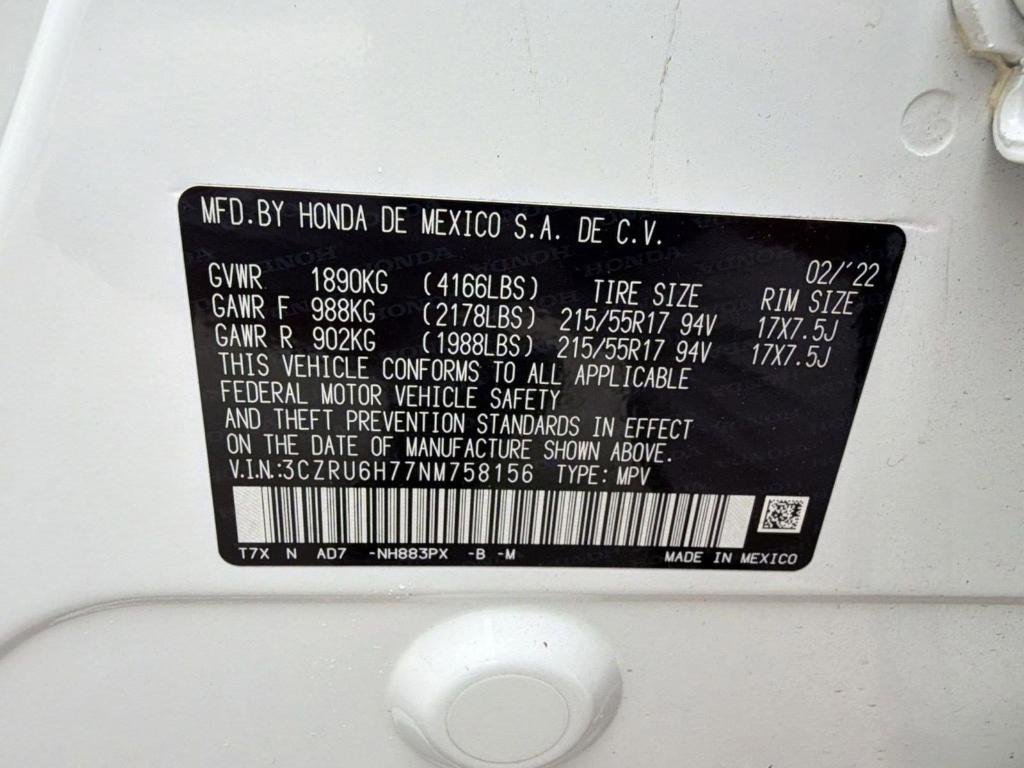 used 2022 Honda HR-V car, priced at $22,724