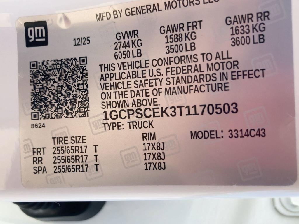 new 2026 Chevrolet Colorado car, priced at $35,411