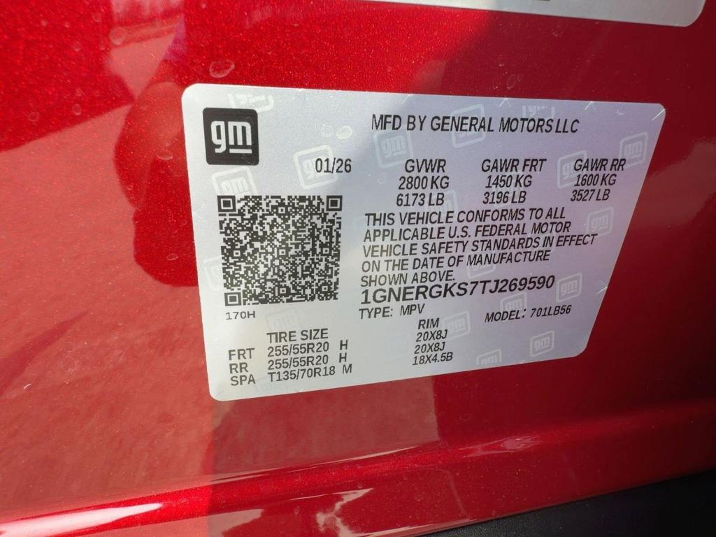 new 2026 Chevrolet Traverse car, priced at $42,751