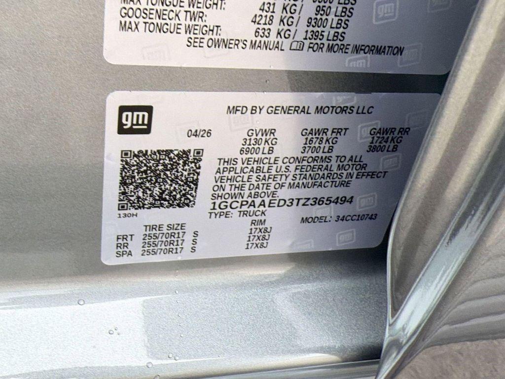 new 2026 Chevrolet Silverado 1500 car, priced at $39,976