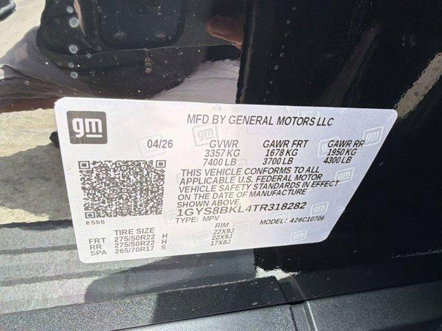new 2026 Cadillac Escalade car, priced at $110,023