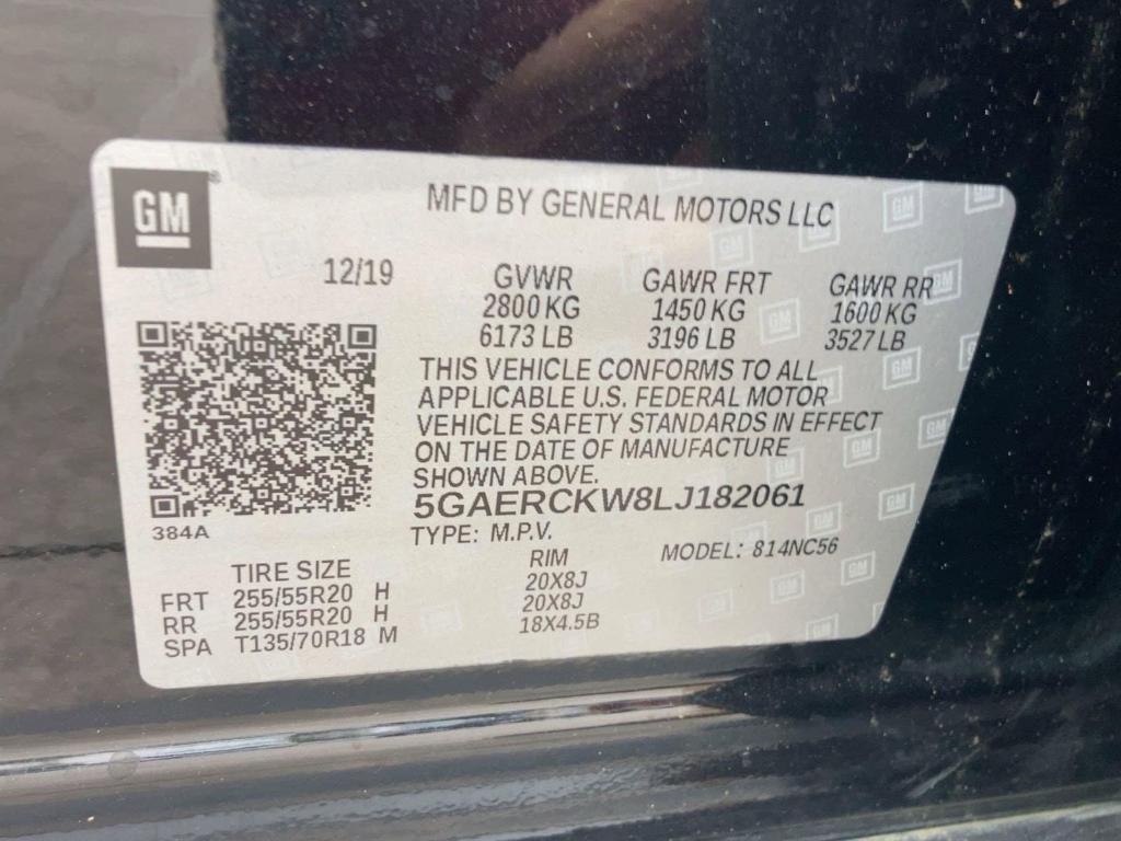 used 2020 Buick Enclave car, priced at $18,498