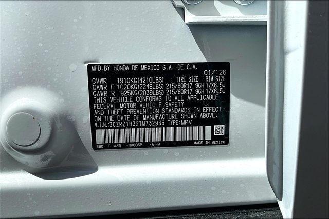 new 2026 Honda HR-V car