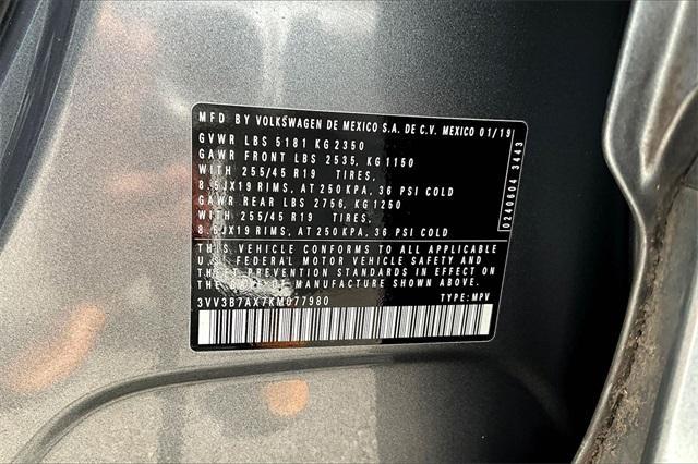 used 2019 Volkswagen Tiguan car, priced at $13,788