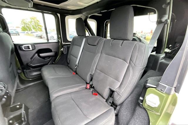 used 2021 Jeep Wrangler Unlimited car, priced at $29,788