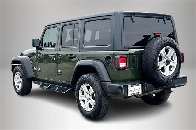 used 2021 Jeep Wrangler Unlimited car, priced at $29,788