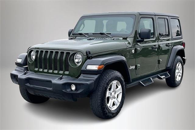 used 2021 Jeep Wrangler Unlimited car, priced at $29,788