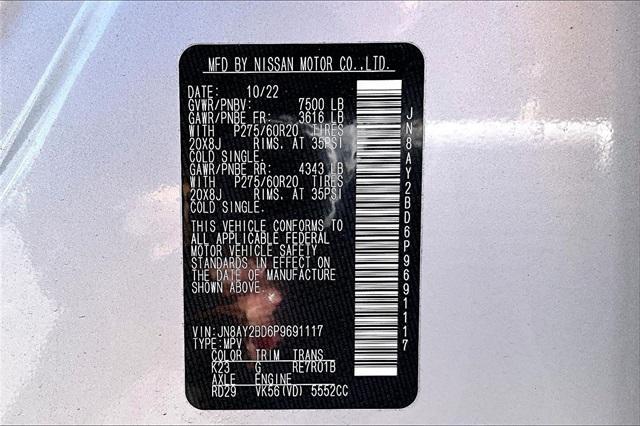 used 2023 Nissan Armada car, priced at $40,760