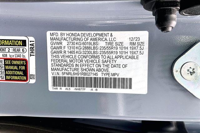 used 2024 Honda Odyssey car, priced at $49,688