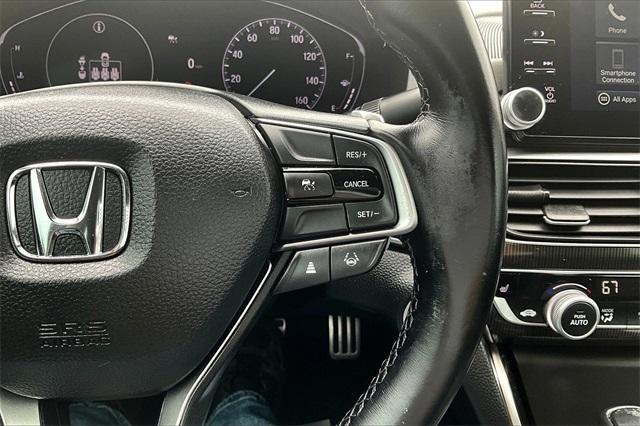 used 2021 Honda Accord car, priced at $21,000