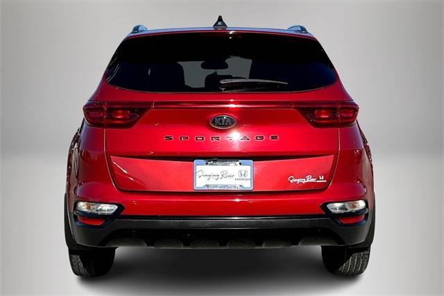 used 2022 Kia Sportage car, priced at $17,500